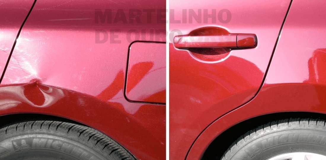 lateral desamassada sem pintura